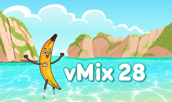 Draw attention to your productions with vMix 28!